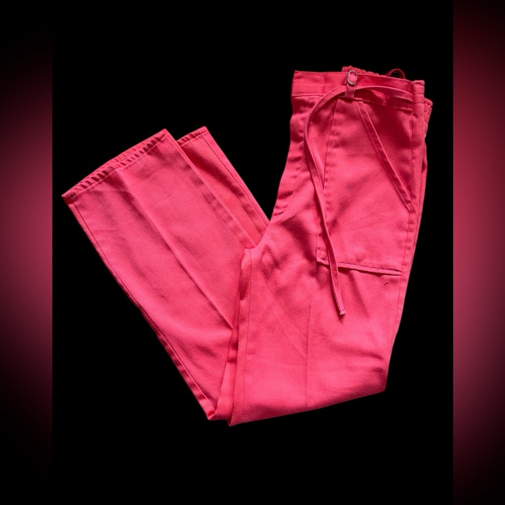 Vintage 70’s Hot Pink Casual Drawstring Pants